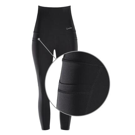 Functional Power Shape High Waist 7/8-Tights mit drei Taschen HWL314