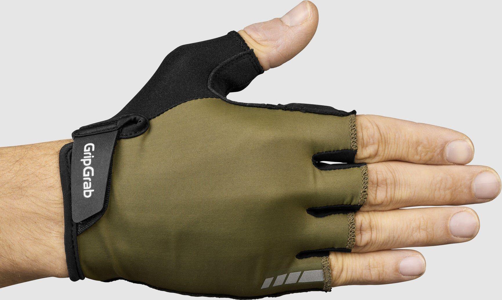 Gants courts d'été GripGrab RIDE Padded Vert 2/5