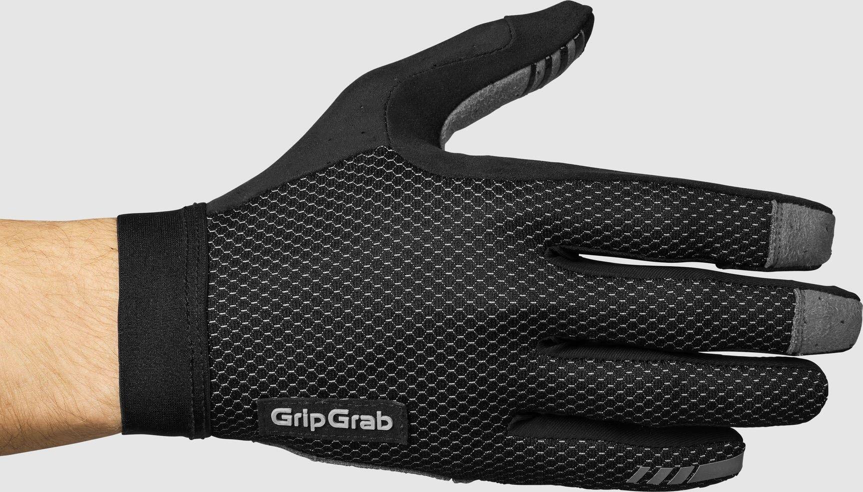 Guantes largos de verano GripGrab Vertical 2 InsideGrip Negro 2/5