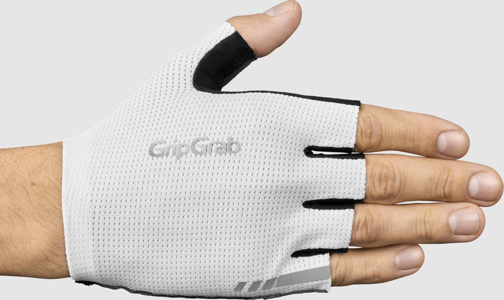 GripGrab PACR InsideGrip Summer Short Gloves Branco 2/5