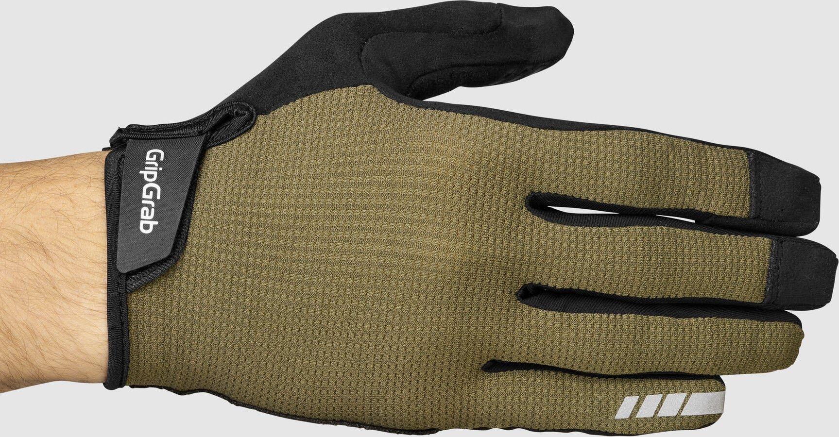 Gants longs d'été GripGrab EXPLR Padded Vert 2/6