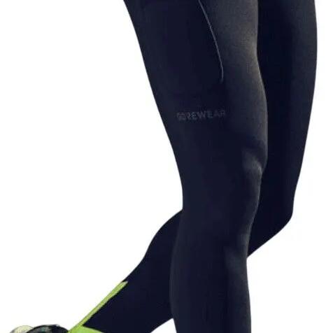 Gore Wear Concurve 2.0 Running Thermal Tights Black/Yellow for Men