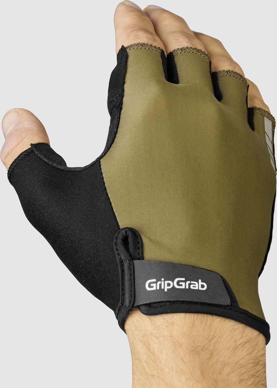 Gants courts d'été GripGrab RIDE Padded Vert 4/5