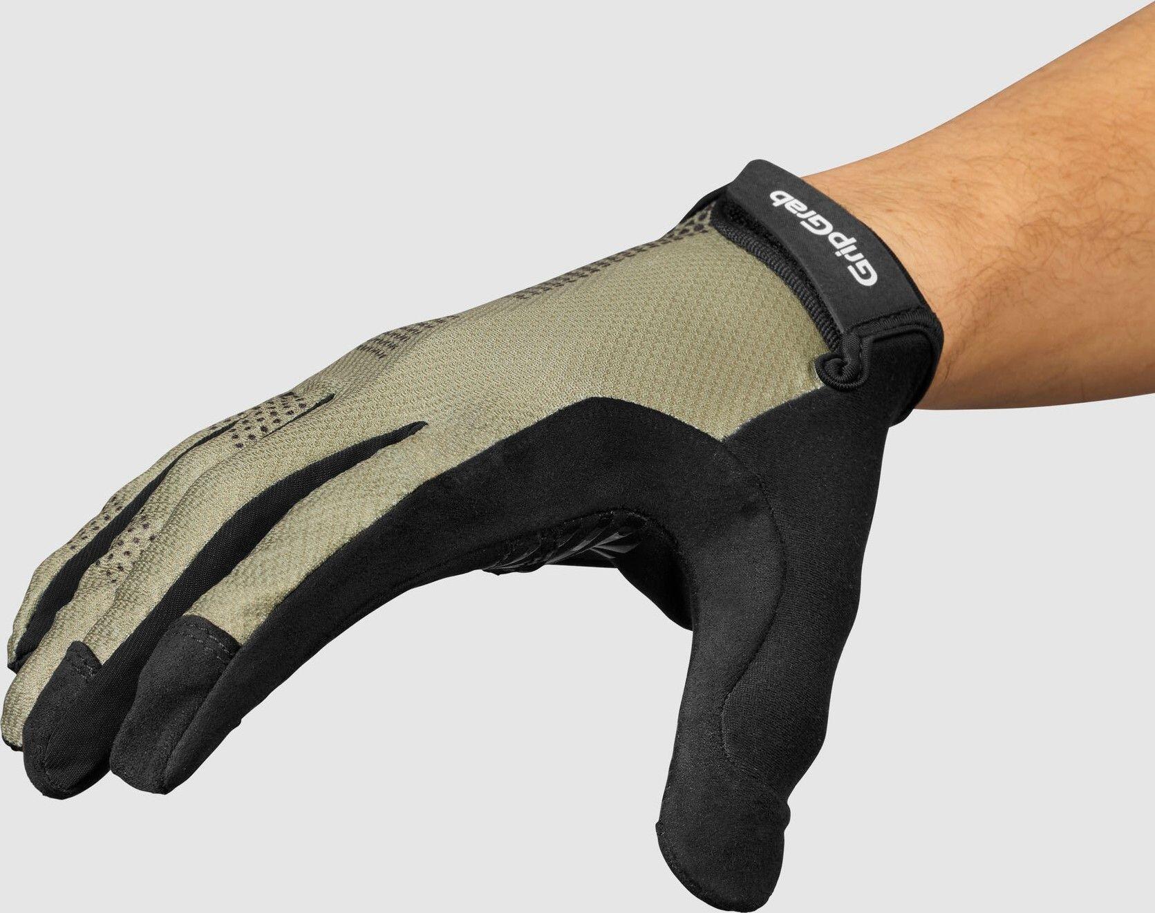 Gants longs d'été GripGrab RIDE Lite Padded Vert 5/6