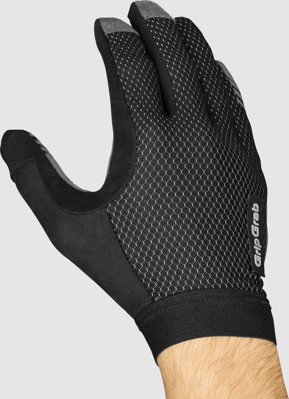 Guantes largos de verano GripGrab Vertical 2 InsideGrip Negro 4/5