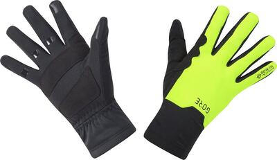 Guanti unisex Gore Wear Gore-Tex infinium Mid Long Nero/Giallo