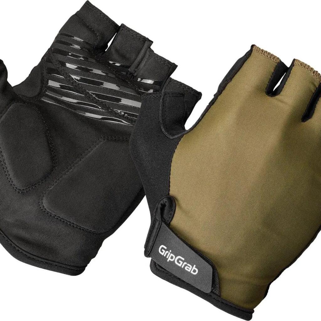 GripGrab RIDE Padded Short Summer Gloves Green