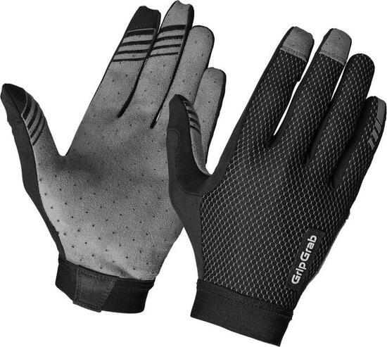 Gants longs d'été GripGrab Vertical 2 InsideGrip Noir