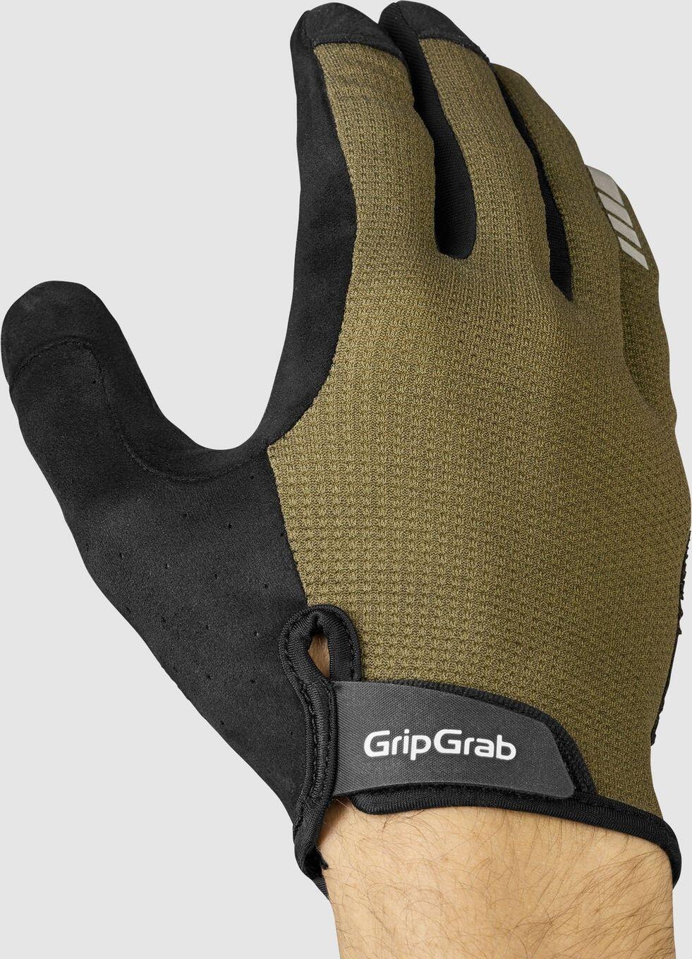 Gants longs d'été GripGrab EXPLR Padded Vert 4/6