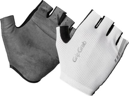 GripGrab PACR InsideGrip Summer Short Gloves White