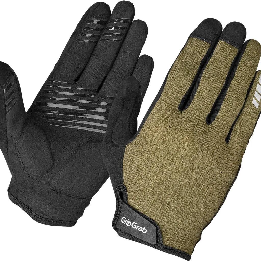 GripGrab EXPLR Padded Long Summer Gloves Green
