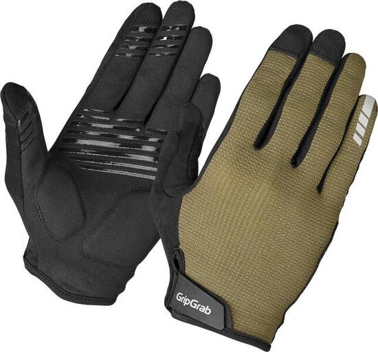 GripGrab EXPLR Padded Summer Long Gloves Green