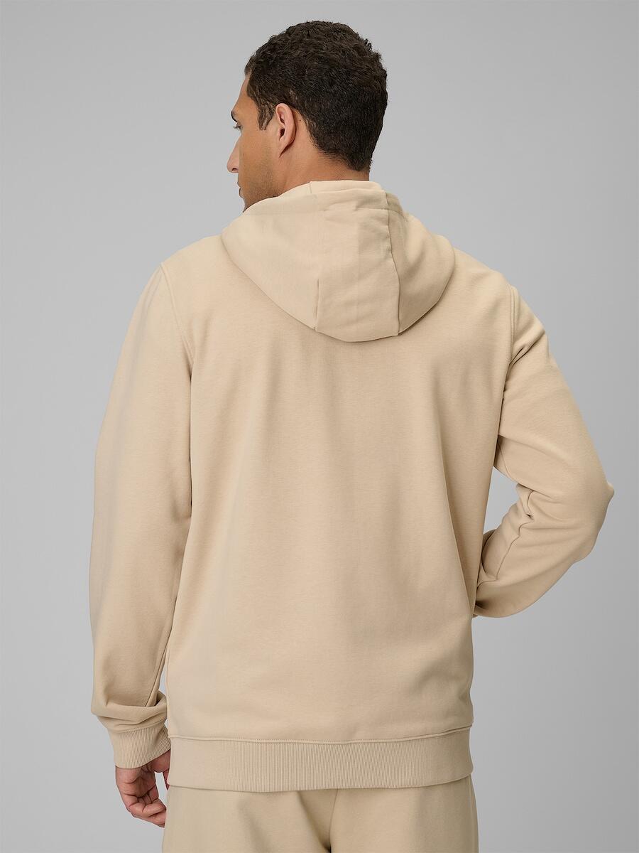 Bluza dresowa regular z kapturem męska 4F 4FRSS26TSWSM3106