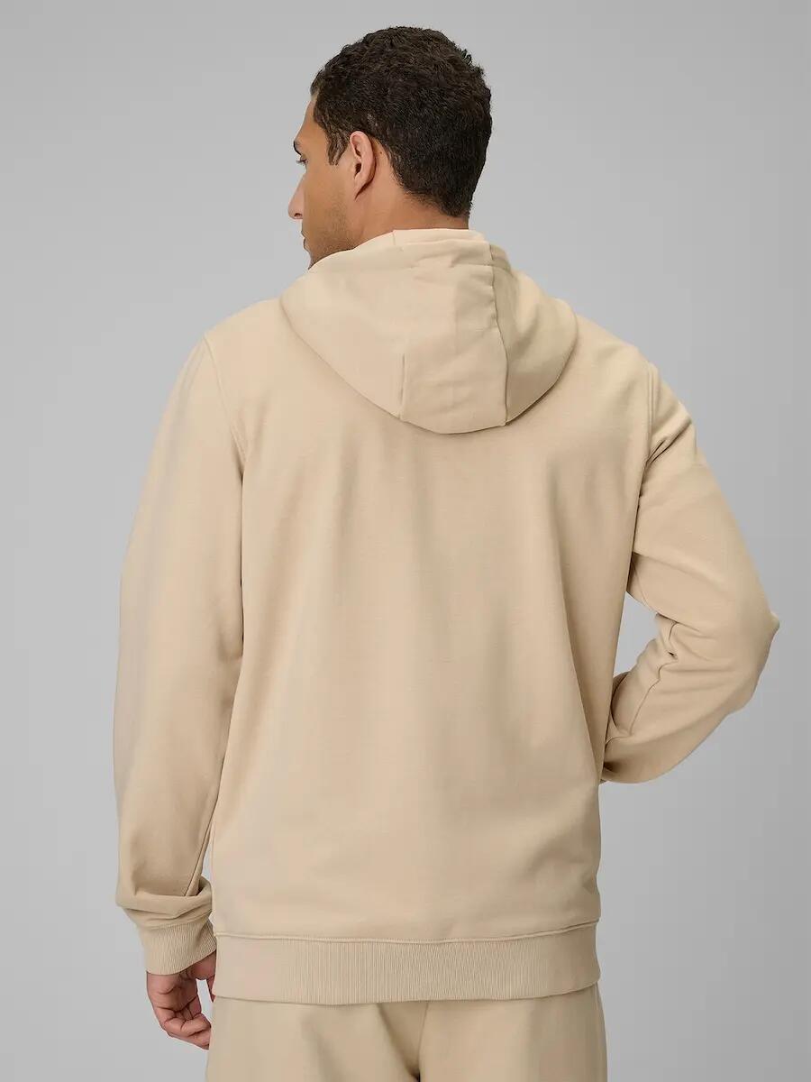 Bluza dresowa regular z kapturem męska 4F 4FRSS26TSWSM3106 2/7