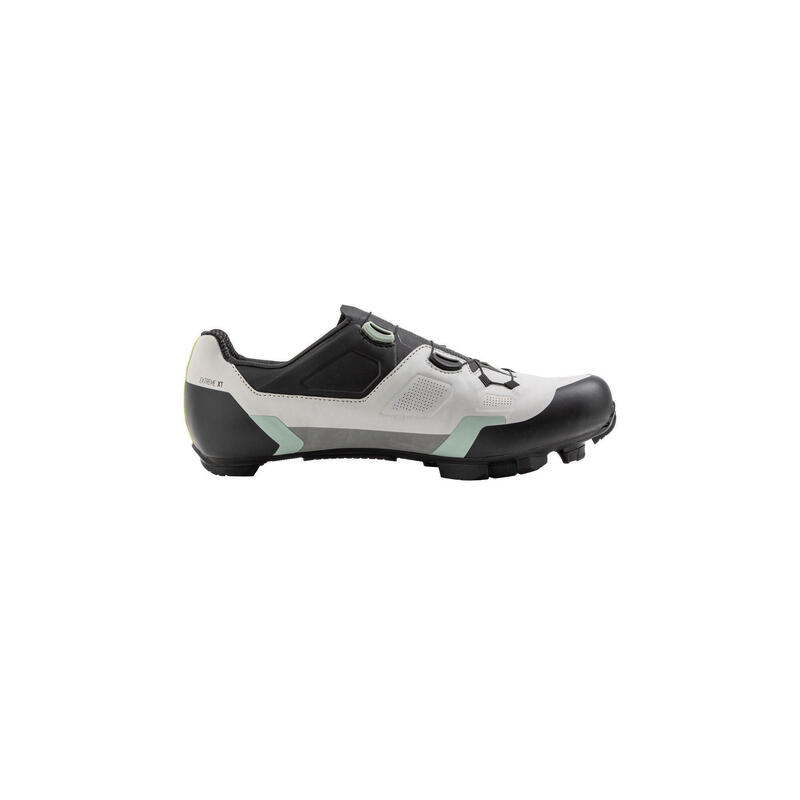 Pantofi ciclism MTB XC Northwave Extreme XT - gri/verde salvie | talpă carbon