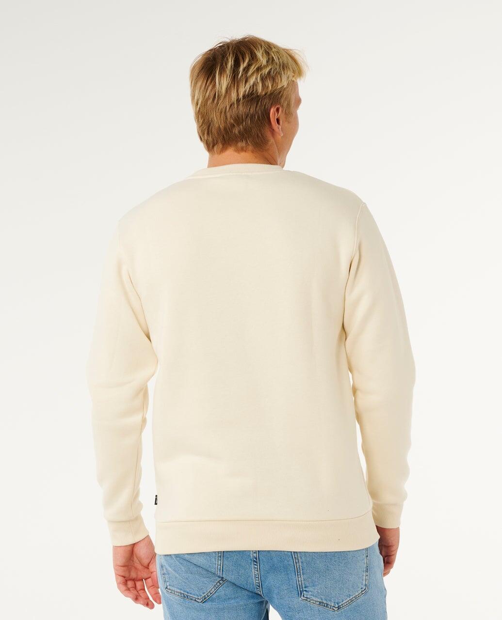 Sweat Homme Classic Surf Crew - Bone 3/6