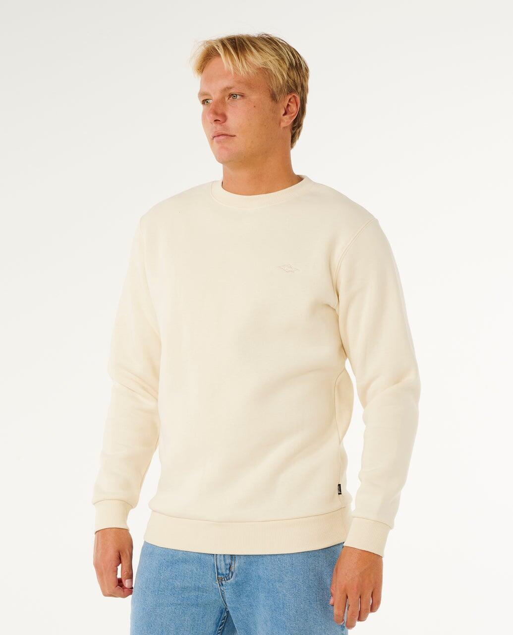 Sweat Homme Classic Surf Crew - Bone 2/6