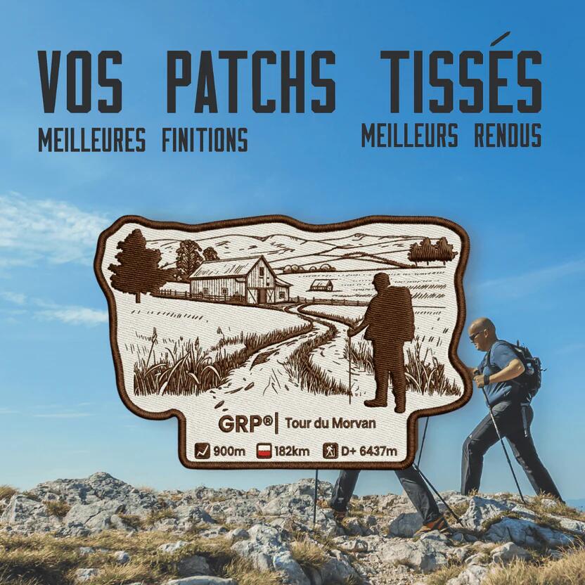 Écusson GRP® Tour et Traversée du Morvan 2/5