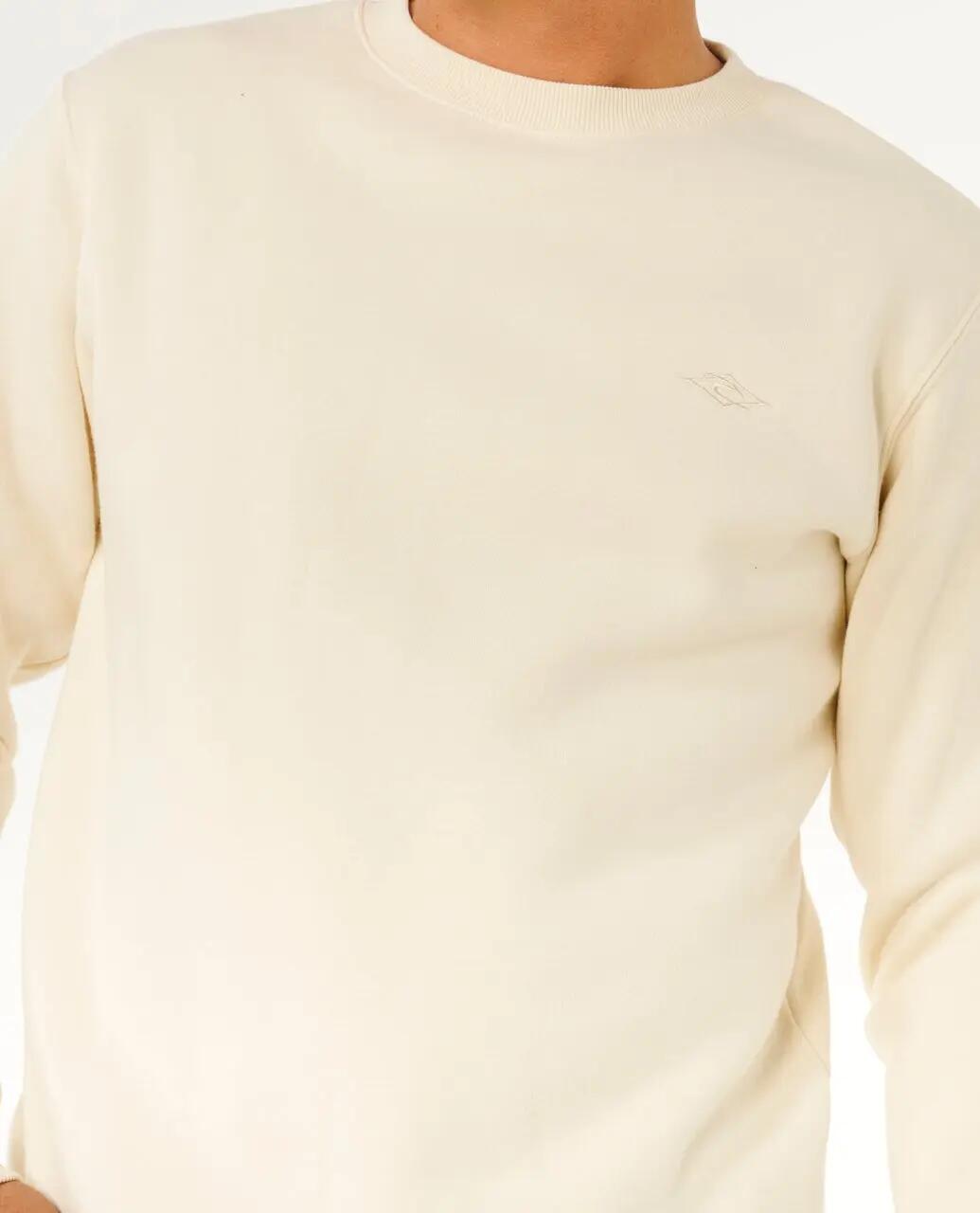 Felpa Uomo Classic Surf Crew - Bone 6/7