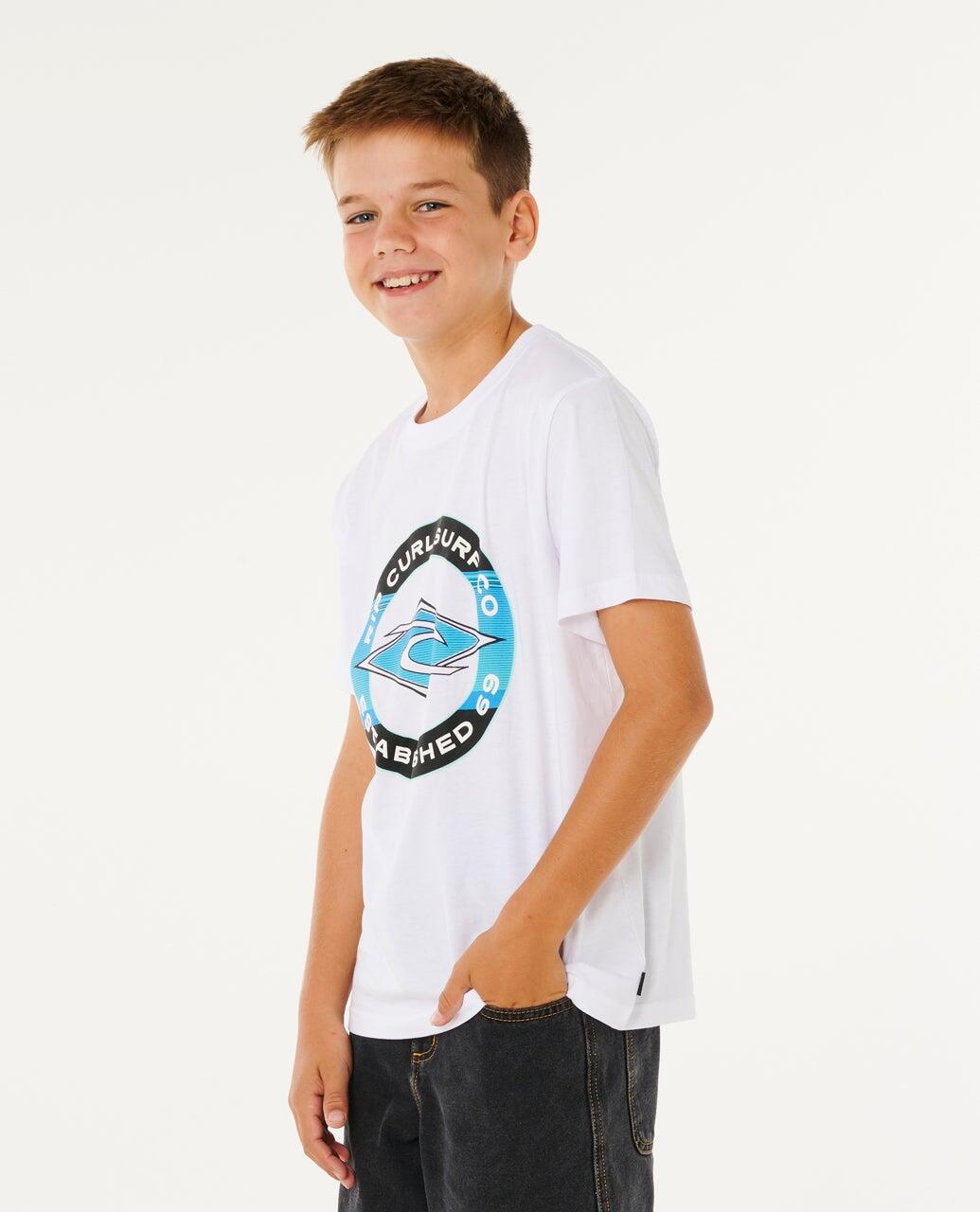 T-shirt Garçon Staple Filler - White 2/6