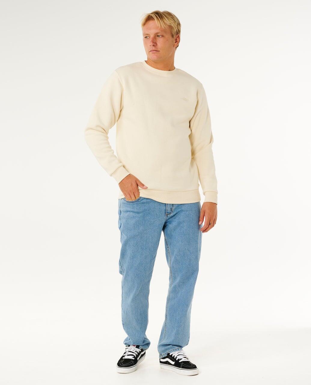 Sweat Homme Classic Surf Crew - Bone 4/6