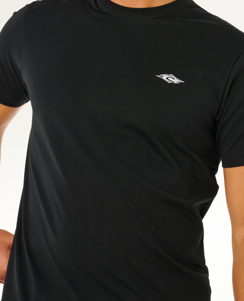 T-shirt Uomo Streamline Embroid Standard Tee - Black 5/6