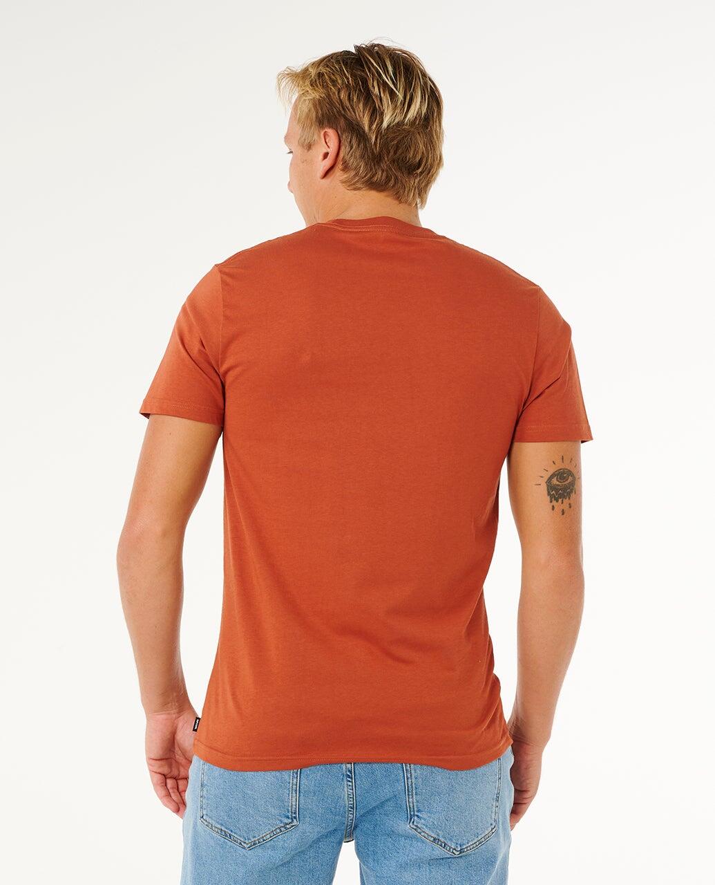 T-shirt Homme Streamline Likemumma Standard Tee - Baked Clay 3/6
