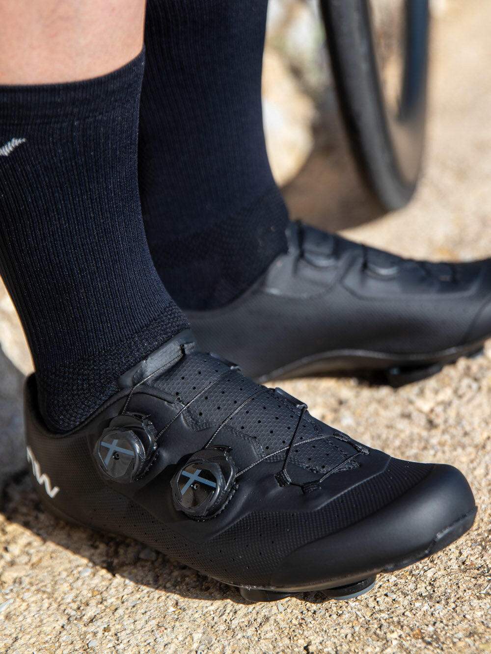 Buty rowerowe szosowe NORTHWAVE Extreme Plus czarny 2/5