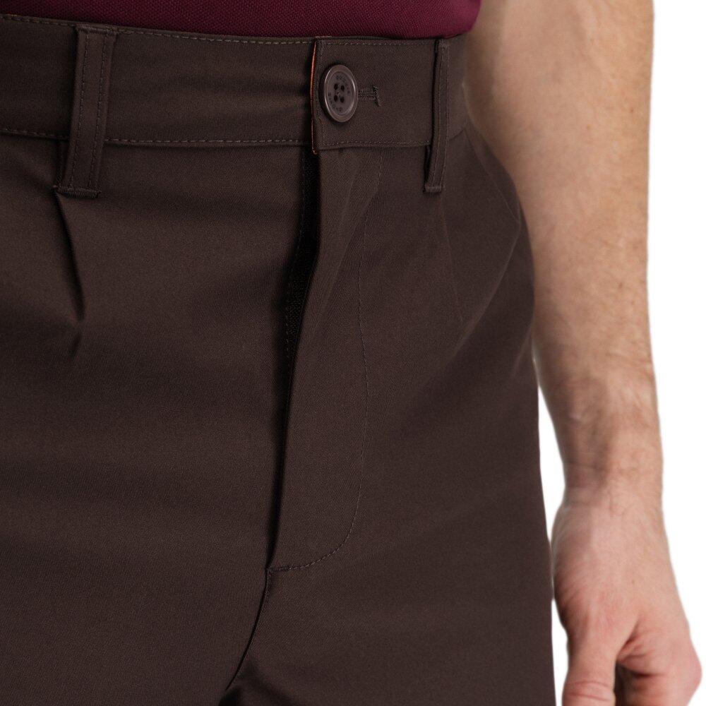Pantalon de golf coupe droite homme Iron Dark Brown Marron 5/6