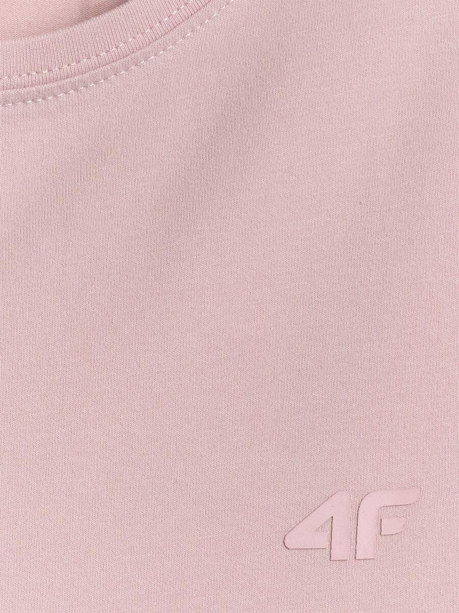 T-shirt slim gładki damski 4F 4FRSS26TTSHF3628 5/6