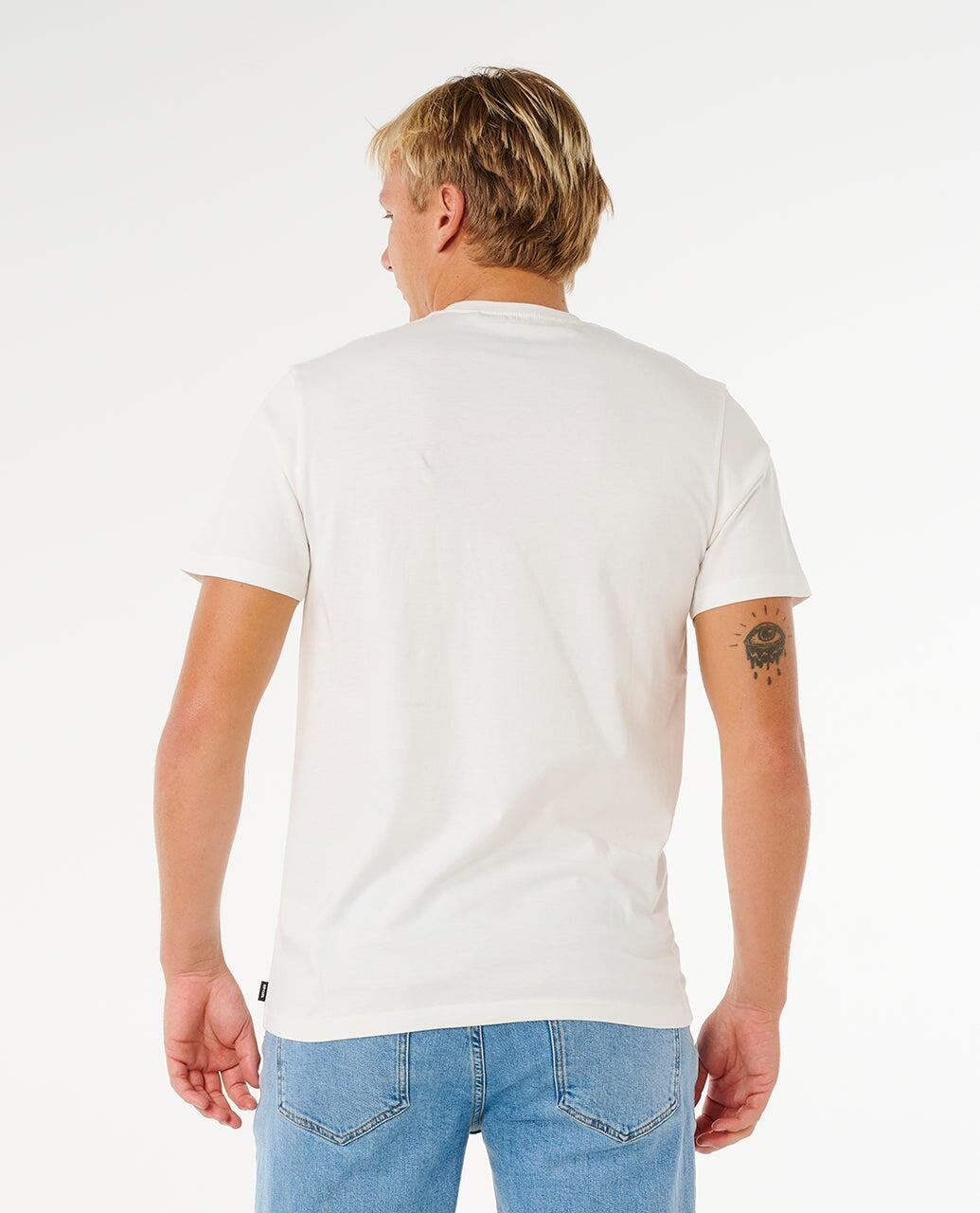 T-shirt Homme Streamline Embroid Standard Tee - Bone 3/6