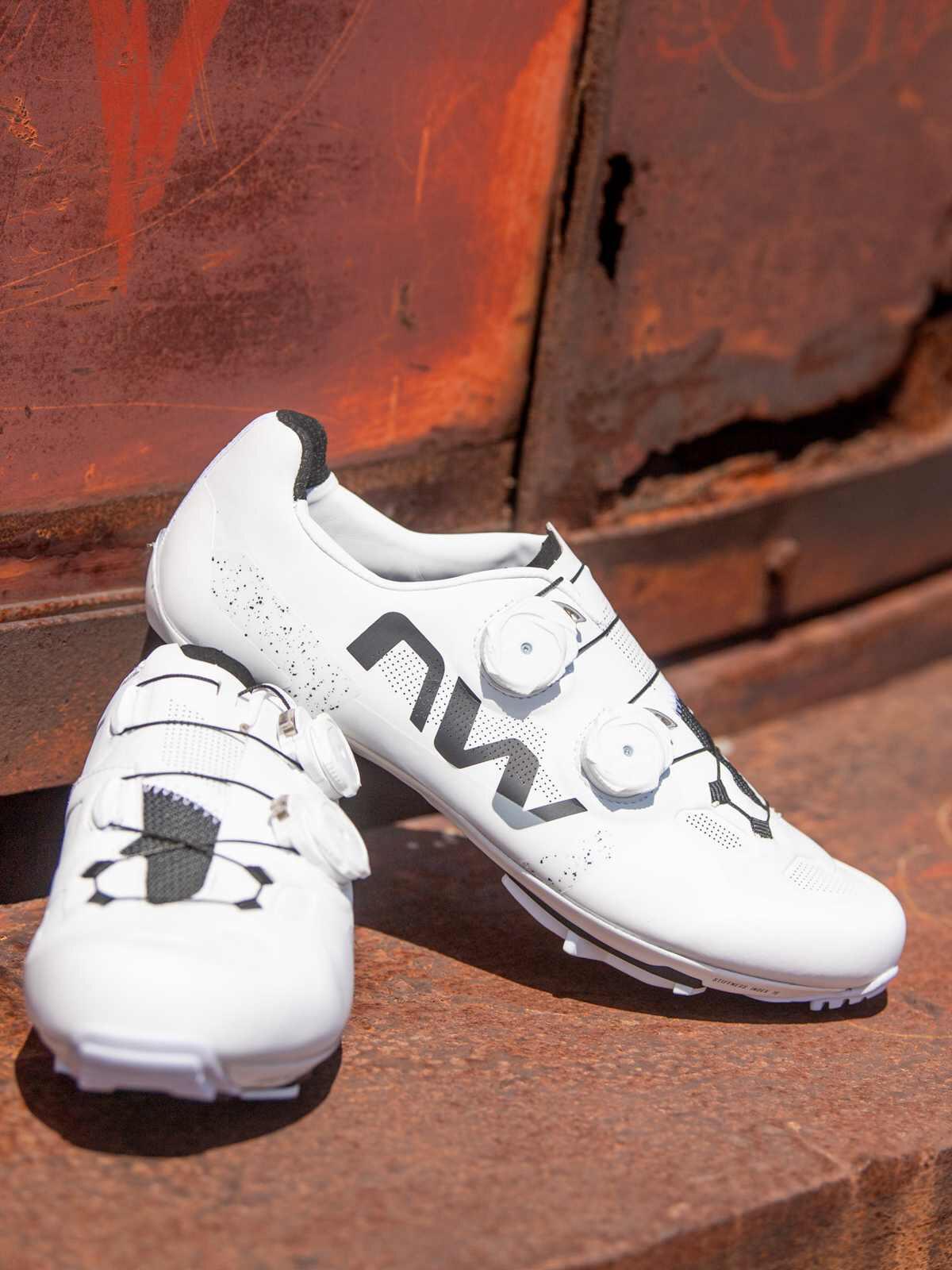Buty rowerowe gravel mtb NORTHWAVE Extreme X biały SPD 5/6