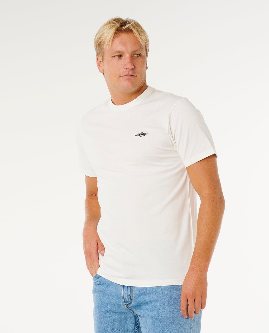 T-shirt Homme Streamline Embroid Standard Tee - Bone 2/6