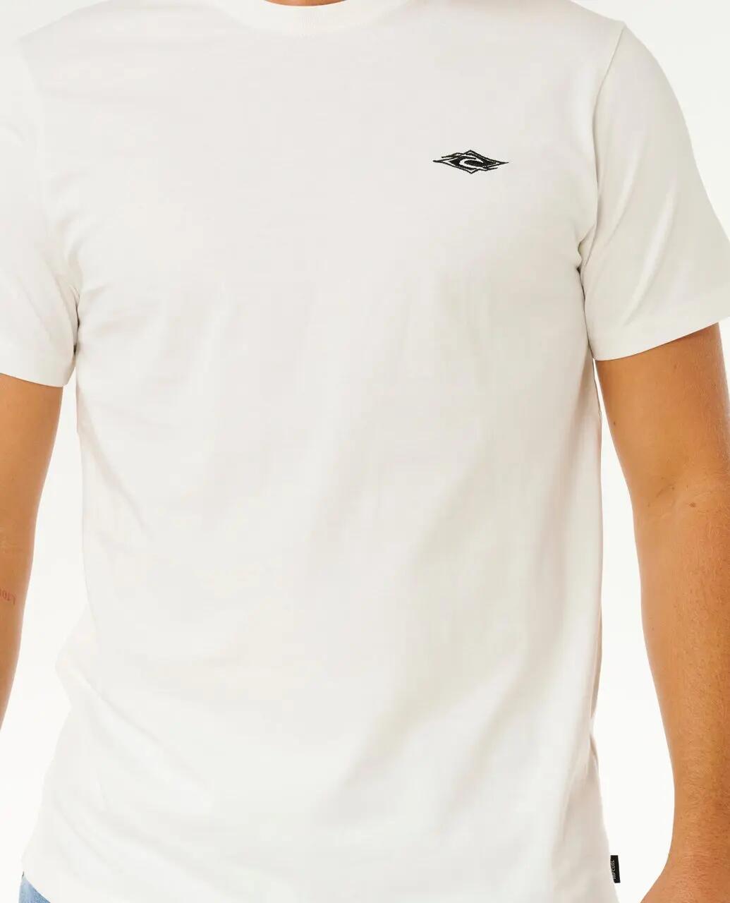 T-shirt Heren Streamline Embroid Standard Tee - Bone 5/6