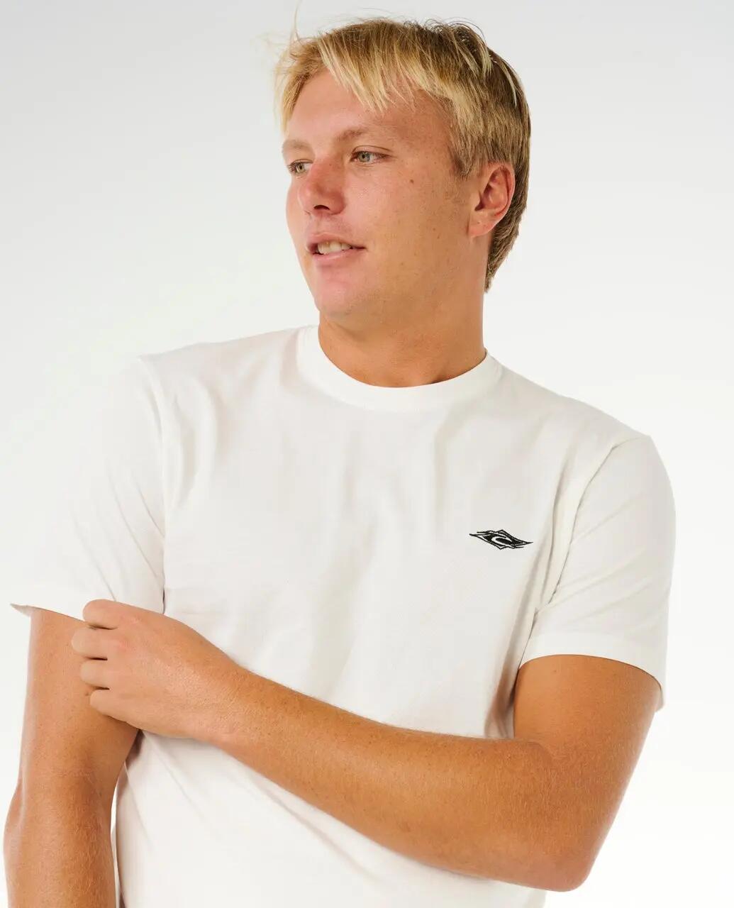 T-shirt Heren Streamline Embroid Standard Tee - Bone 6/6