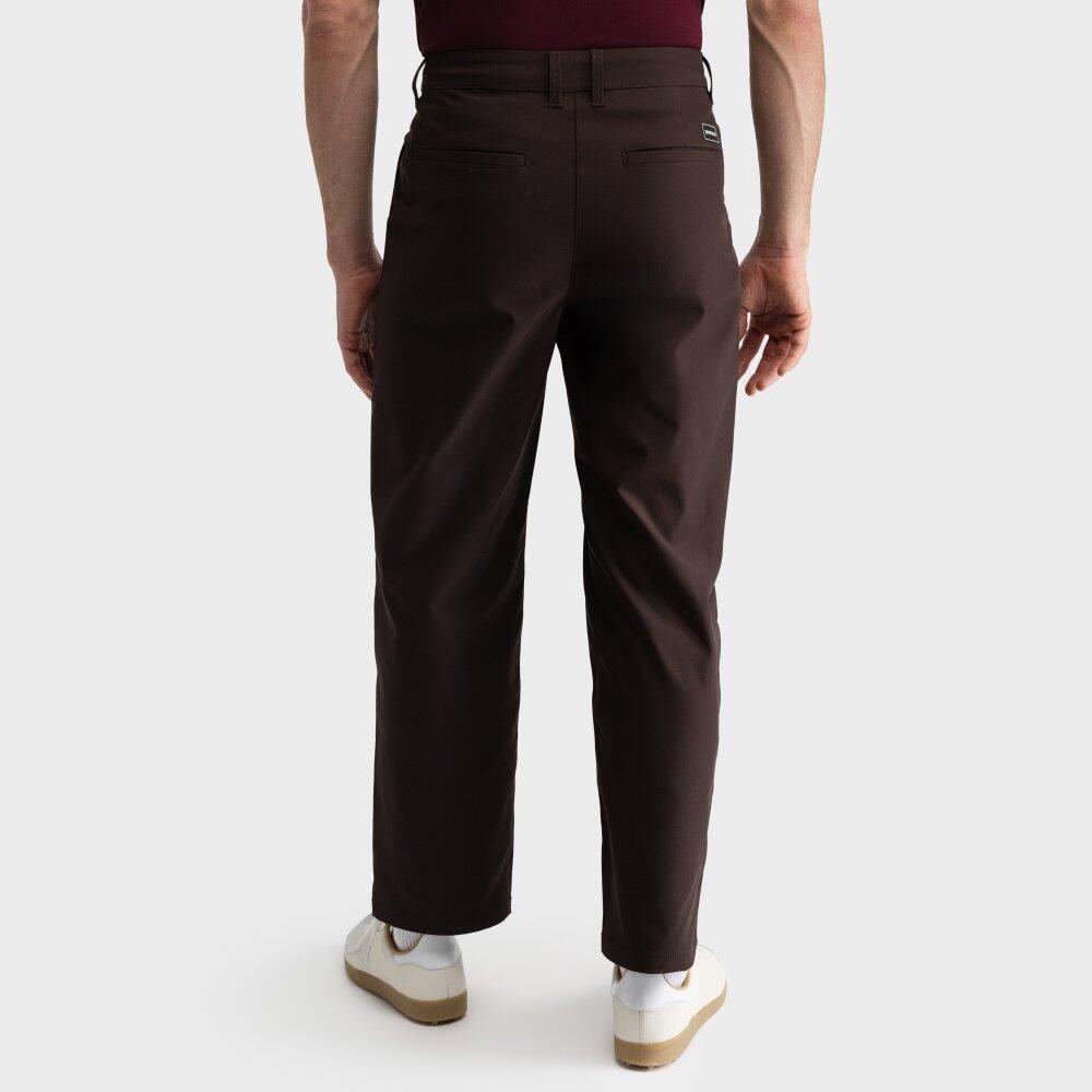Pantalon de golf coupe droite homme Iron Dark Brown Marron 6/6