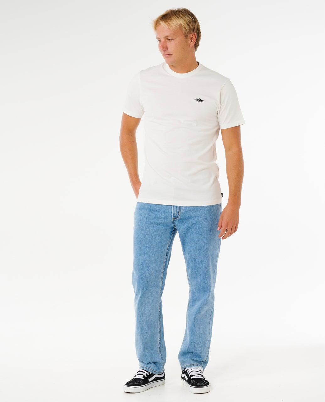 T-shirt Homme Streamline Embroid Standard Tee - Bone 4/6