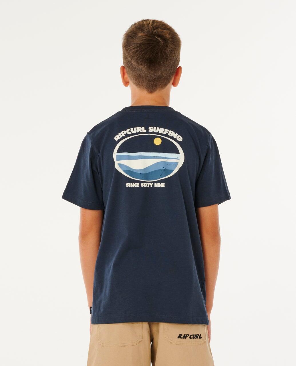 T-shirt Garçon Streamline Lineup Tee - Dark Navy 3/7