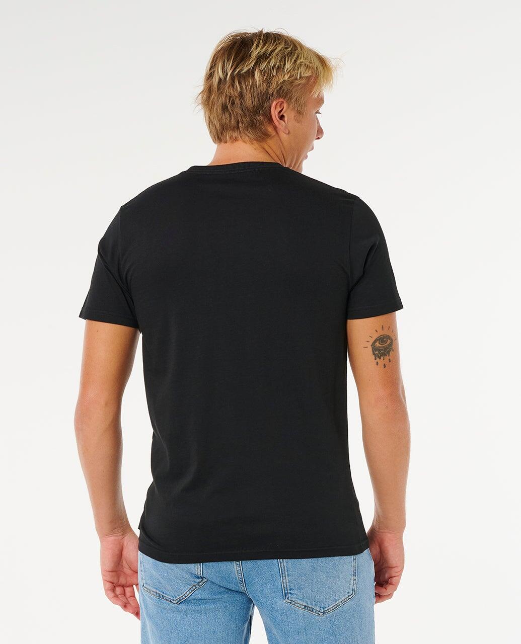 T-shirt Homme Streamline Biglogo Standard Tee - Black 3/6
