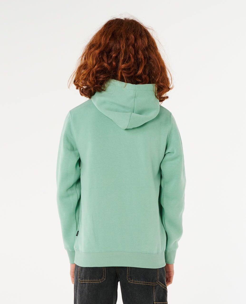 Sweat à capuche Garçon Stapler - Aloe 3/6