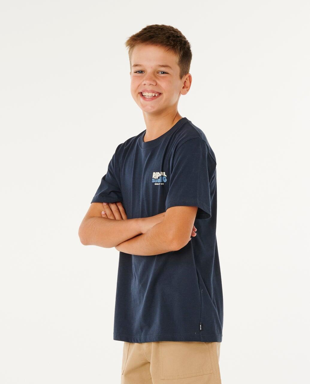 T-shirt Garçon Streamline Lineup Tee - Dark Navy 2/7