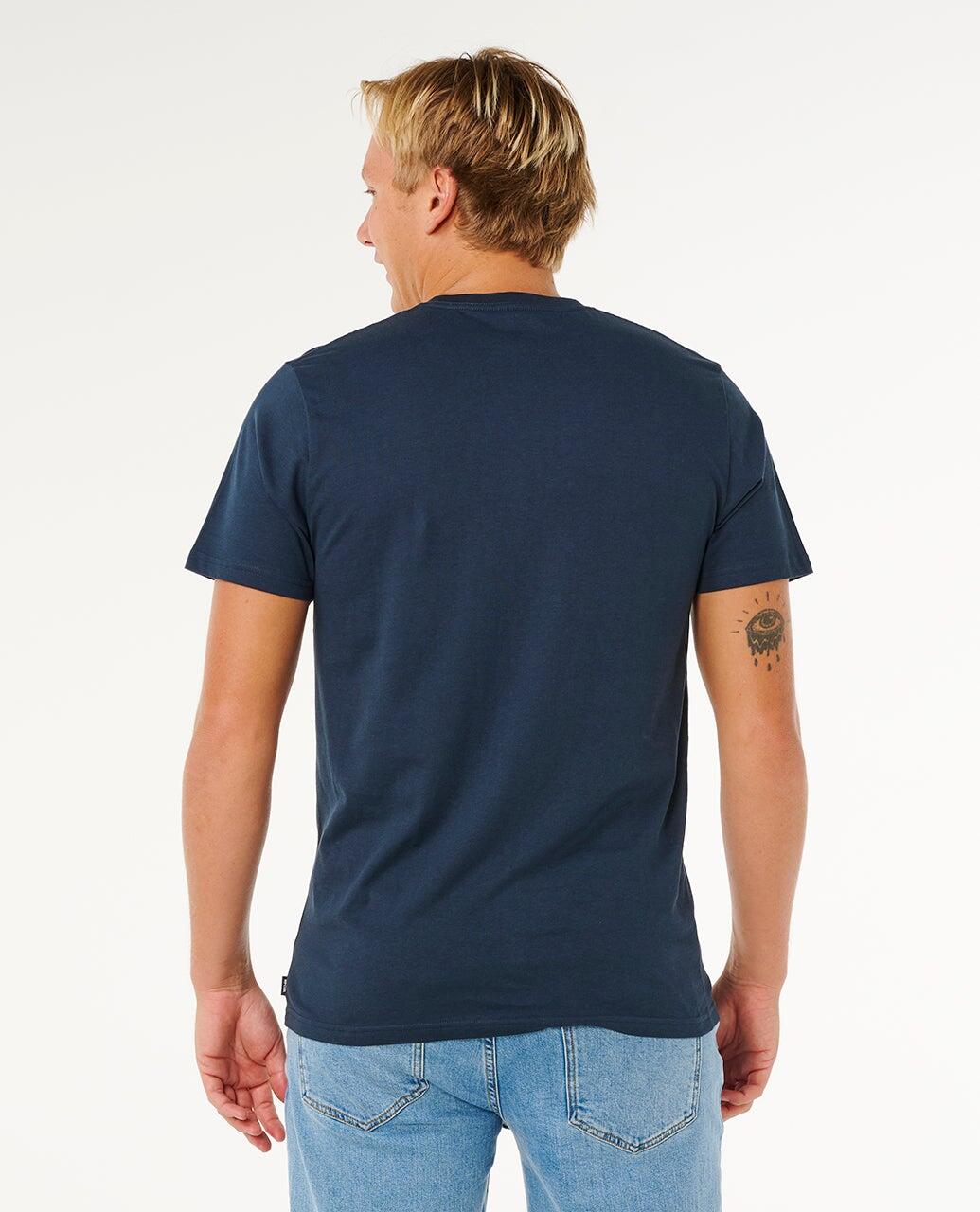 T-shirt Homme Streamline Likemumma Standard Tee - Dark Navy 5/7