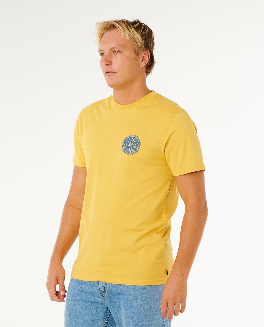 T-shirt Homme Streamline PaShort Sleeve Standard Tee - Ochre 2/6