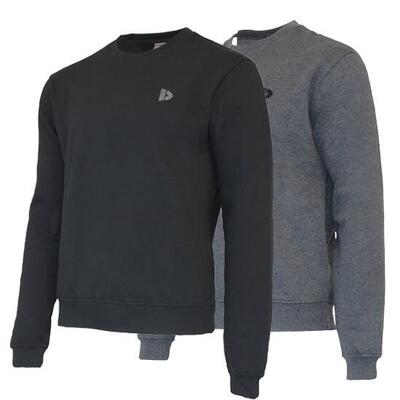 2-pack donnay multi sport ronde hals sweater dean unisex