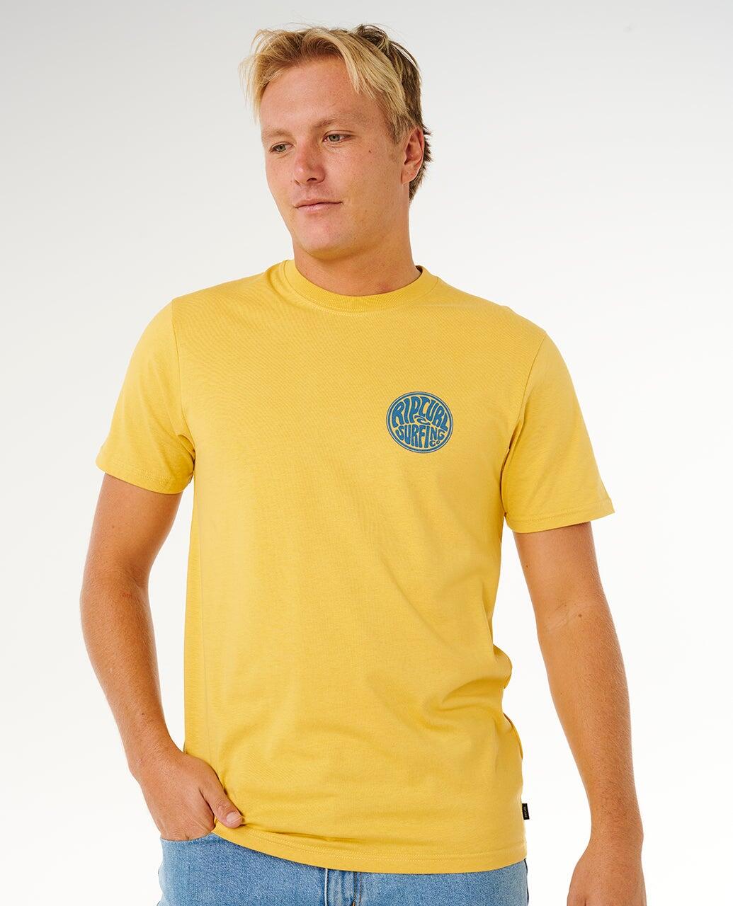 T-shirt Homme Streamline PaShort Sleeve Standard Tee - Ochre 6/6