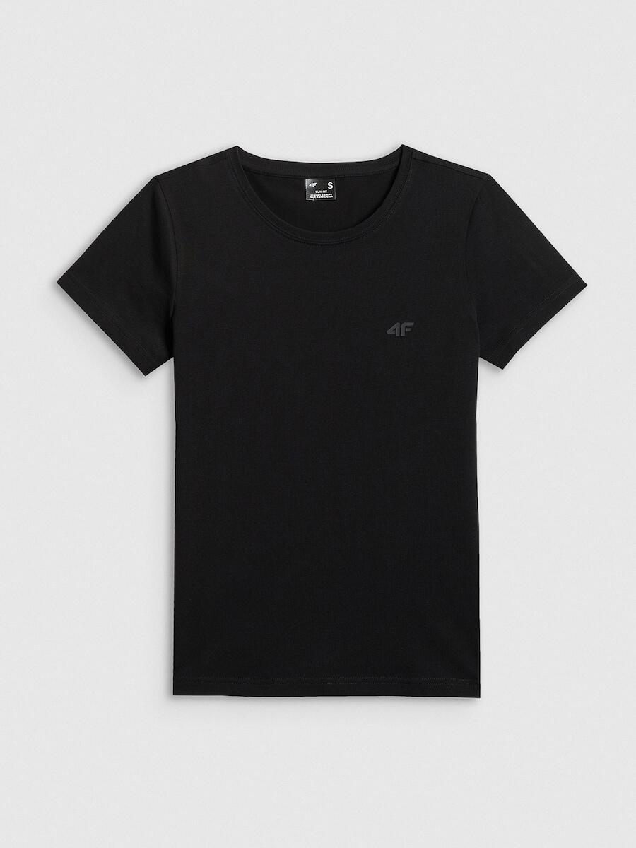 T-shirt slim gładki damski 4F 4FRSS26TTSHF3628 6/6