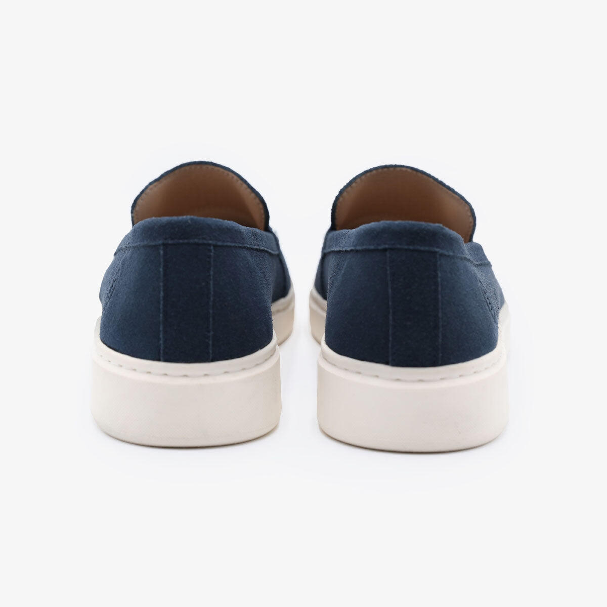 Mocassino Kentucky in pelle nabuk blu navy 6/6