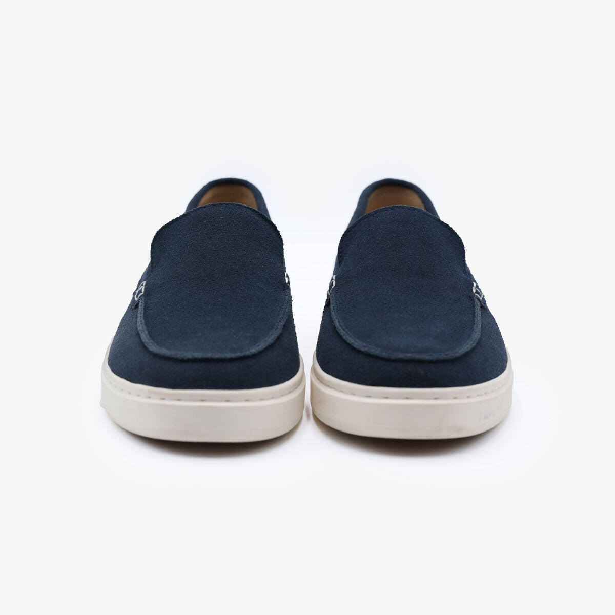 Mocassino Kentucky in pelle nabuk blu navy 4/6