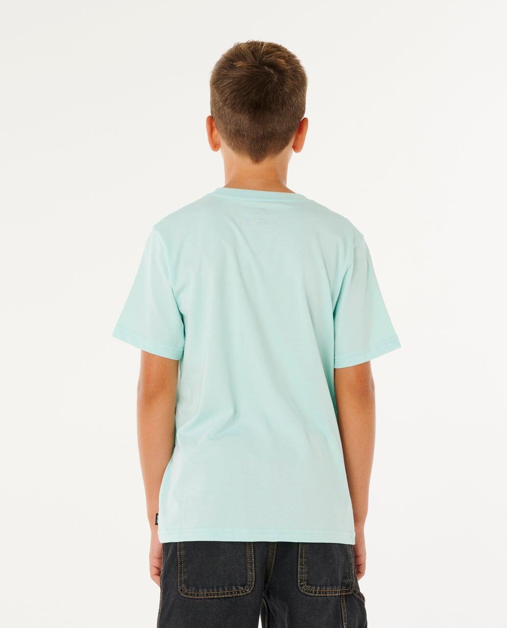 T-shirt Garçon Staple Filler - Light Aqua 3/6
