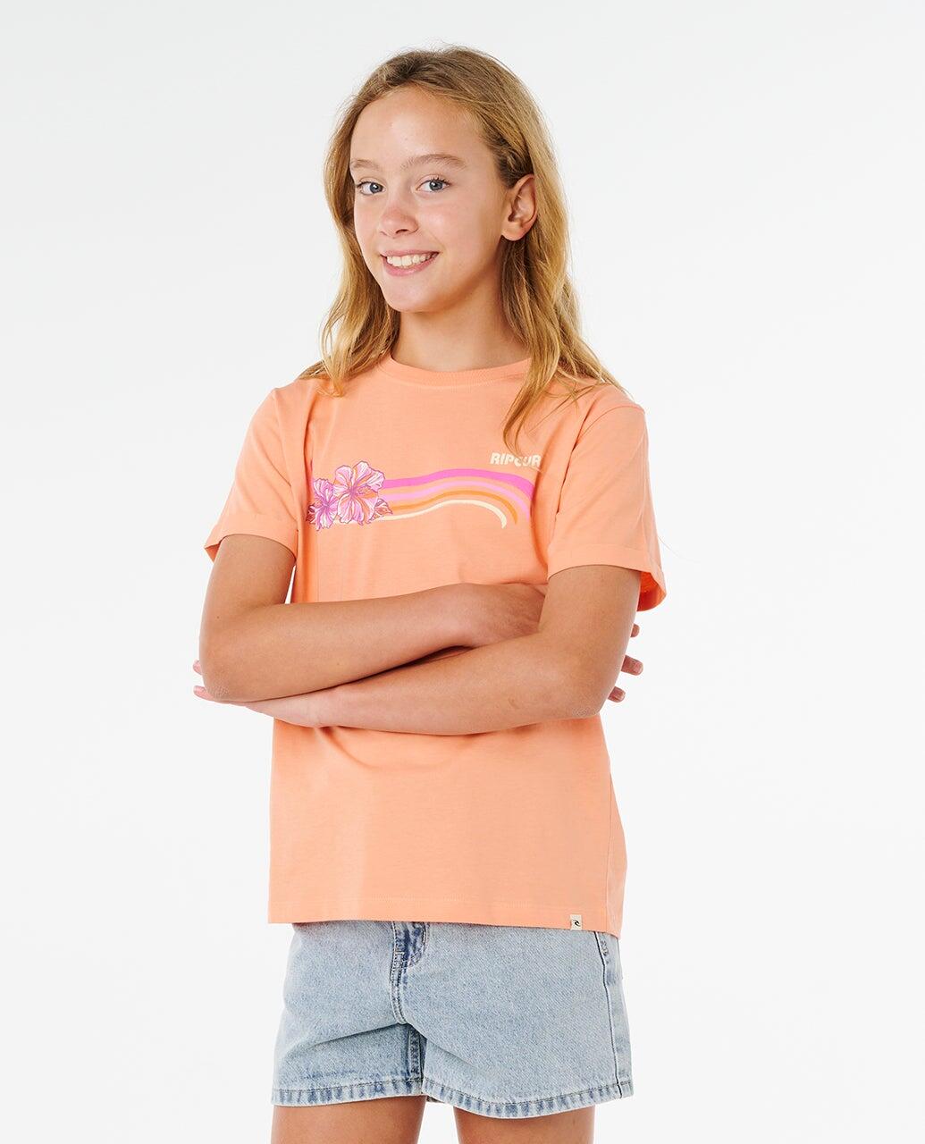 Sweat Fille Molokai Crew - Salmon 2/6